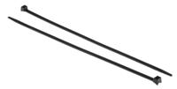 111-70361-rlt120-pa66-bk HellermannTyton Cable Tie, Releasable, 340mm x 7.6 mm, Black Polyamide 6.6 (PA66), Pk-100