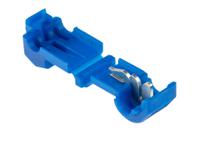 531-368 RS PRO T-Tap Wire Splice Connector, Blue, Insulated, Tin 18 → 14 AWG