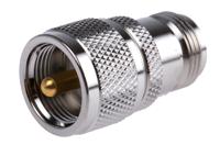 j01043a0831 Telegartner Straight RF Adapter UHF Plug to N Socket