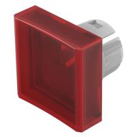 51-9542 Indicator Lens Square Style, Red, 15.3 Long