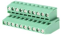 1725038 Phoenix Contact MKKDS 1.5/ 2-5.08 Series PCB Terminal Block, 4-Contact, 5.08mm Pitch, Through Hole Mount, 2-Row, Screw