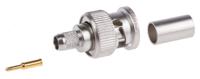 j01002f1288 Telegartner, Plug Cable Mount BNC Connector, 75Ω, Crimp Termination, Straight Body