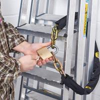 y110b501261 Yale Padlock Brass Padlock, 8mm Shackle, 50mm Body