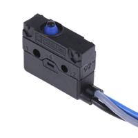 83-186-003 Crouzet Button Micro Switch, Solder Terminal, 6 A @ 250 V ac, SPDT, IP67