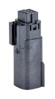 33482-3601 Molex, MX150 Plug Black Cable Mount 6 Way, Solder Termination