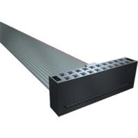 hcsd-20-01-n Samtec HCSD Series Vertical Free Hanging (In-Line) PCB Socket, 40-Contact, 2-Row, 2.54mm Pitch, IDC Termination
