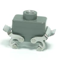 208-4866 RS PRO Heavy Duty Power Connector Housing, M20 Thread, Top Entry