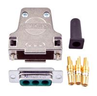 fmk2g-3w3sa-5936-1731140086 FCT from Molex FMK 3 Way Cable Mount D-sub Connector Socket
