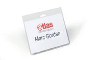 813519 Durable Transparent PVC Name Badge