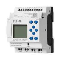 197506-easy-e4-dc-12tc1p Eaton EasyE4 Series Control Relay, 24 V dc Supply, Relay Output, 4-Input, Analog Input