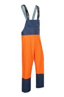 s101-661aon-xl Sioen Uk Orange/Navy Bib & Brace, XL