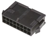 43020-1600 Molex, Micro-Fit 3.0 Male Connector Housing, 3mm Pitch, 16 Way, 2 Row