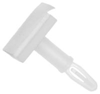 304-137 6.4mm High Nylon 66 PCB Support for 4mm PCB Hole, 17.8 x 17.8mm Base