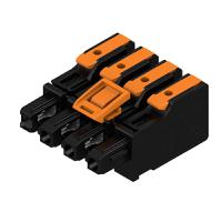 8000078355 Weidmüller, 7.5mm Pitch, OMNIMATE 4.0, 4 Way, , Pluggable Terminal Block, Hybrid Header, PCB Mount, Snap In