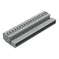 231-618018-000 WAGO 231 Series Pluggable Connector, 18-Pole, Male, 18-Way, Snap-In, 12A