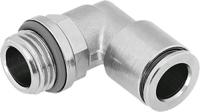 npqh-l-g12-q14-p10 Festo NPQH Series Elbow Threaded Adaptor, G 1/2 Male to Push In 14 mm, Threaded-to-Tube Connection Style, 578293