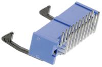 2-1761607-7 TE Connectivity AMP-LATCH Series Right Angle Through Hole PCB Header, 20 Contact(s), 2.54 mm Pitch, 2 Row, Shrouded