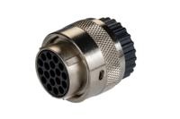 tnm6s16-0019s1l-192993-0054 ITT Cannon Circular Connector, 19 Contacts, Cable, Standard Connector, Plug, Female, IP67, Trident Neptune Metal Series