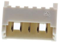 53048-0510 Molex PicoBlade Series Right Angle Through Hole PCB Header, 5 Contact(s), 1.25 mm Pitch, 1 Row, Shrouded