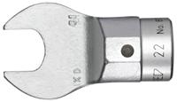 7707440 Gedore 8795 Series Square Spanner Head, 30 mm, Chrome Finish