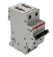 2cds252001r0161-s202-d16 ABB System Pro M Compact S200 MCB, 2P, 16A Curve D, 400V AC, 125V DC, 10 kA Breaking Capacity