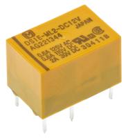 ds1e-ml2-dc12v Panasonic PCB Mount Latching Signal Relay, 12V dc Coil, 2A Switching Current, SPDT