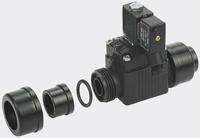 142426 Burkert Solenoid Valve Three Part Connector Set for use with 6228 Solenoid Valve