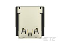 1888811-1 TE Connectivity Standard 38 Way Female Right Angle HDMI Connector