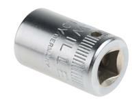 01030010 STAHLWILLE 1/4 in Drive 10mm Standard Socket, 12 point, 23 mm Overall Length