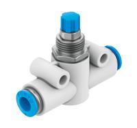 gr-qs-6 Festo GR Series Tube Flow Valve, 6mm Tube Inlet Port x 6mm Tube Outlet Port, 193969