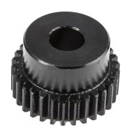 878-7887 RS PRO Steel 40 Teeth Spur Gear, 0.8 Module, 8mm Bore Diam, 32mm Pitch Diam, 19mm Hub Diam