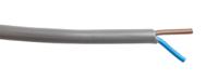 491-863 RS PRO 2182Y 0.5 mm² 2 Core Power Cable, H03VV-F, Grey PVC, 100m