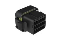 atv06-18sb-rr01 Amphenol Industrial, ATV Automotive Connector Plug Black 18 Way ATV06-18SB-RR01