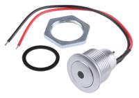 57m-511g ITW Switches 57M Series Illuminated Push Button Switch, Momentary, Panel Mount, 16.1mm Cutout, SPST, Green LED, 48V dc,
