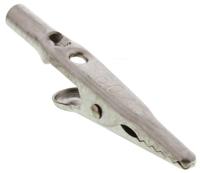 bu-60x Mueller Electric Crocodile Clip, Stainless Steel Contact, 10A