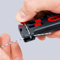 12-80-100-sb Knipex 12 80 100 SB Series Mini stripping tool, 0.3mm Min, 1.0mm Max, 100 mm Overall
