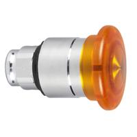 zb4bw453 Schneider Electric Harmony XB4 Series Orange Illuminated Spring Return Push Button Head, 22mm Cutout, IP66, IP67, IP69K