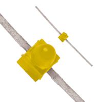 hlmp-6400 Broadcom2 V Yellow LED Subminiature Through Hole, HLMP-6400