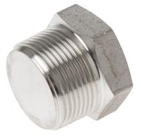 826-7034 RS PRO Stainless Steel Pipe Fitting, Straight Hexagon Hexagon Plug, Male R 1-1/4in