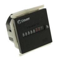 99772714 Crouzet CHM48 Hour Meter, 7 Digit Mechanical, 187 → 264 V ac