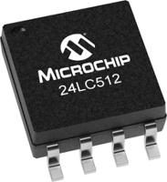 24lc512-ism Microchip 24LC512-I/SM,  512 kB EEPROM 8-Pin SOIJ I2C