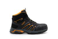 d0004-000-43 Dockers by Gerli SPRINTER HIGH S3 Unisex Black Composite Toe Capped Safety Shoes, UK 9, EU 43