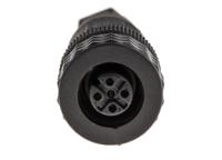 933725100-elka-4012-k-pg7 Hirschmann Circular Connector, 4 Contacts, Cable, M12 Connector, Socket, Female, IP67, E Series