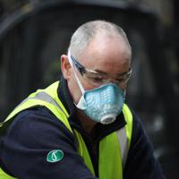 mmfsalpamf2v Skytec AMF2V Series Disposable Respirator for General Purpose Protection, FFP2 NR, Valved, Moulded 10 per Package