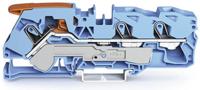 2116-1304 WAGO  TOPJOB S, 2116 Series Blue, 16mm², Single-Level, Push-In Cage Clamp Termination, ATEX, IECEx