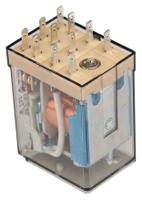 553391100000 Finder Plug In Relay, 110V dc Coil, 10A Switching Current, 3PDT, 3PDT