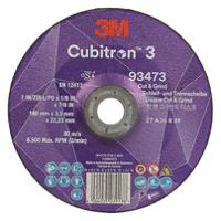 7100305447 3M 93473 Ceramic Cutting Disc, 180mm x 3.5mm Thick, 36+ Grade, 10 in pack