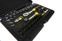 t4660 CK 36-Piece Metric 1/4 in Standard Socket/Bit Set with Ratchet, 6 point; Hex Bit; Phillips Bit; Pozidriv Bit; Slotted