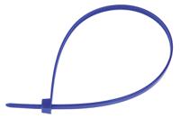 111-60104-lk2a-pa66-bu HellermannTyton Cable Tie, 270mm x 4.6 mm, Blue Polyamide 6.6 (PA66), Pk-100