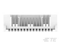 1-2355091-5 TE Connectivity MICRO CT Series Straight Board PCB Header, 15 Contact(s), 1.2 mm Pitch, 1 Row, Shrouded
